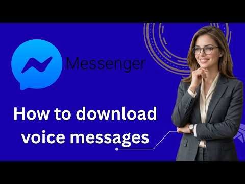How to download facebook messsenger voice messages (Latest Update)