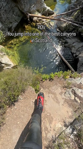 1.2K views · 863 reactions | Crystal clear water and 25° 勞 Canyoning need to be on everyone’s summer adventure list!  • • • • #scotland #adventure #canyoning #canyon #cliffjumping #adrenaline #wateractivities #holidayideas #scottishhighlands #summeradventures #summervibes #adventureideas | Nae Limits Adventure | Facebook