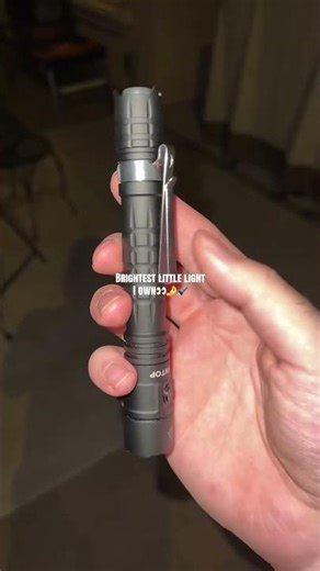 This penlight hits 1200 lumens… tactical mode is crazy 😳
