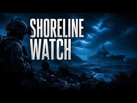 Shoreline Watch | Dark Military Ambience for Concentration & Gaming