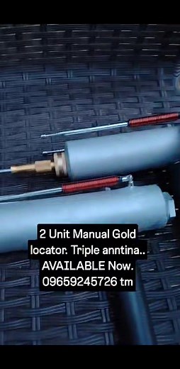 #Pm lang sa intiresado Manual Gold Locator na Triple anntina. Available now. 09659245726 tm. | Samlor Hunter Vlog