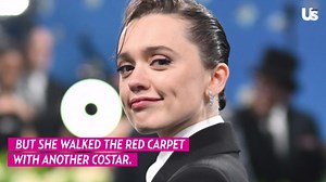 Aimee Lou Wood and Walton Goggins Attend 2025 Met Gala, Walk Separately