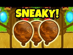 One of the SNEAKIEST Rushes in BTD Battles...