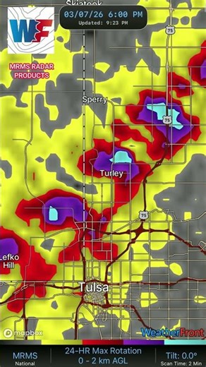 🌪️Storm Chaser Tool: MRMS Hail & Rotation (Game-Changer)