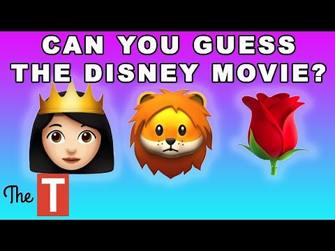 Can You Guess The Disney Movie From The Emojis?