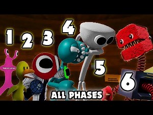 FNF Boxy Boo All Phases VS Rainbow Friends | Friday Night Funkin' (Roblox Rainbow Friends)