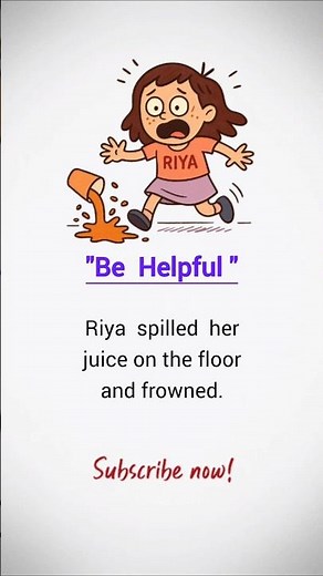 Riya’s Mistake, Her Lesson: A Short English Story on Kindness & Good Habits