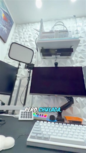 Mi cable management 😎 #pcgaming #gamingsetup #streamer