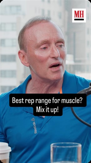 16 reactions | Are you stuck doing your entire workout with 3 sets of 10 of everything? Maybe not the best call, says @bradschoenfeldphd. Mixing up your rep ranges in your workout may help you build muscle, he says, and he has some ideas of how you can do it. Check out more of his arm training thoughts in his latest #strongtalk with @ebenezersamuel23 and @dr.patdavidson at link in bio. | Men's Health | Facebook