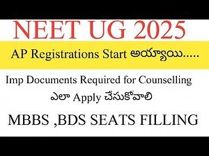 How to do Ap neet Registration application process Neet ug 2025#neet2025 #aiimscutoff #mbbs