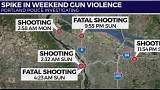 Gunfire erupts in 5 separate spots in Portland