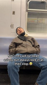 🤣🤣 #nyc #transit #subway #relatable #brooklyn | Misterstrang3