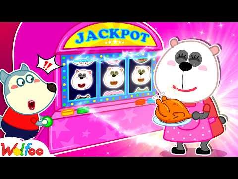 Jackpot Machine Chooses a New Mommy?! 😲 Kids Learn Family Love - Bright Parents | Cartoon for Kids
