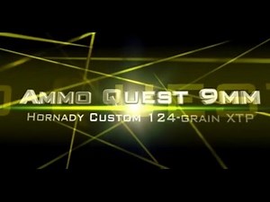 Ammo Quest 9mm: Hornady Custom 124-grain tested in ballistic gelatin test review