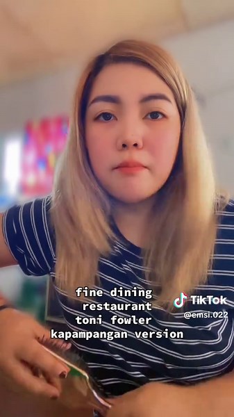 Fine Dining Restaurant Toni Fowler: Kapampangan Version