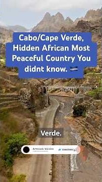 Cabo/Cape Verde, Hidden African Most Peaceful Country You didnt know. 🇨🇻 #caboverde #capeverde