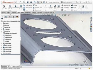 Plaques de coupe, de pliage et de dépliage | SolidWorks 2016 Tôlerie