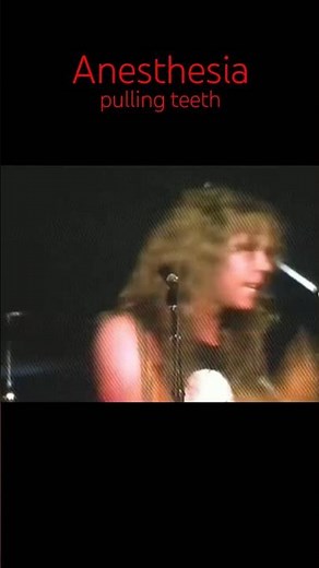 Anesthesia (Pulling Teeth) Live #metallica