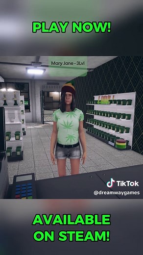Weed Supermarket Simulator: Build Your Empire on Steam