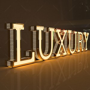 LED Signboard,3d Channel Letter,led Signs for Business Outdoor,punching Holes Lighting Letter Sign,outdoor Advertising Signboard,custom Sign - Etsy