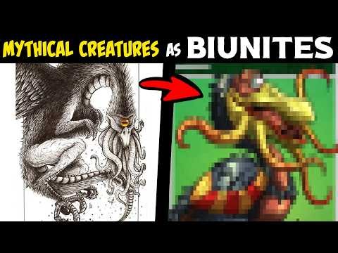 What if MYTHICAL CREATURES Were BIUNITES?! (Story & Speedpaint - Book of Biunites Ep7)