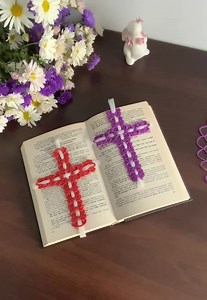 Crochet Pattern for Cross Bookmark, Bible Bookmark Patterns, Baptism, Crochet Cross, Christening, PDF Instant Download - Etsy