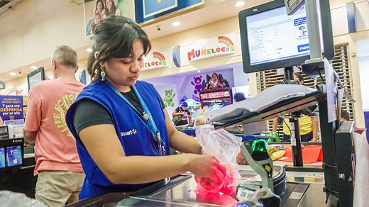 'What sense does it make' ask Walmart shoppers as store adds self-checkout limit