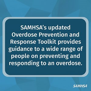 If you haven't already, check out SAMHSA's newly released Overdose Prevention and Response Toolkit, which provides guidance on how anyone can be ready to save a life: https://store.samhsa.gov/product/overdose-prevention-response-toolkit/pep23-03-00-001 | SAMHSA