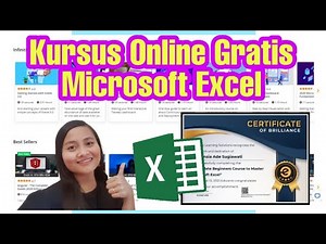 Kursus Online Gratis Bersertifikat Microsoft Excel - #kursusonlinegratis #freeonlinecourses