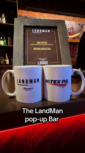 The LandMan Pop-Up Bar Experience in Texas