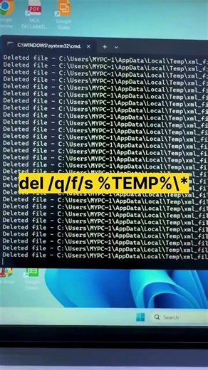 Don’t Run This Secret Windows Command 😱 | Free Up Space & Boost PC Performance
