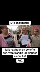 [Part 2] Julie gets £105 a week benefits and doesn't want to work! #documentary #benefits #fyp #uk #UKBenefits #benefitsstories | Benefit Stories