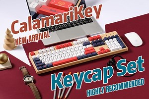 Watch Red Keycaps Set for MX Switch Keyboard on Amazon Live