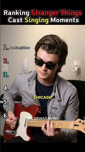 Ranking Stranger Things Cast Singing Moments✨