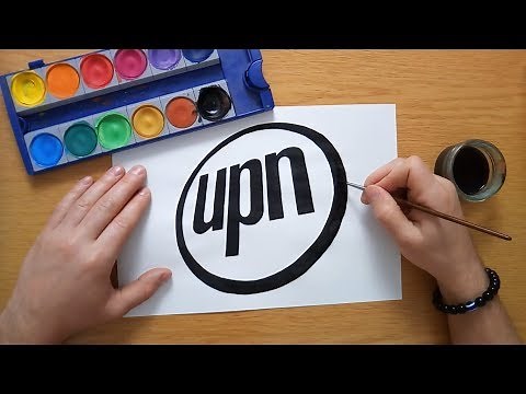 How to draw the UPN logo