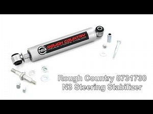 DIY / HOW TO: Install Rough Country Steering Stabilizer Jeep TJ / LJ Wrangler