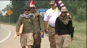 Marines Walk for Wounded Warriors