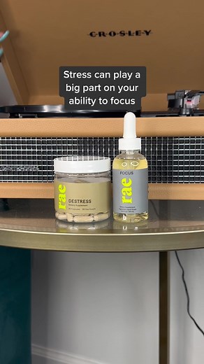Rae Wellness Focus Drops & Destress Capsules Combo