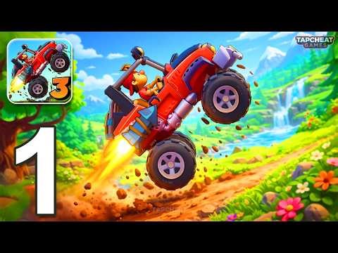 Hill Climb Racing 3 - Gameplay Walkthrough Part 1 - Tutorial (Android, iOS)