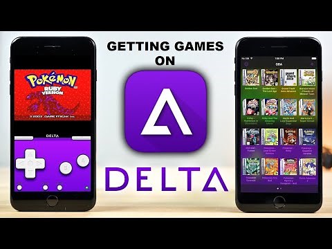 How To Import Games on to the Delta iOS Emulator EASILY! (From PC)