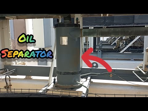 How Works Oil Separator in Chiller / Oil separator in HVAC #how #chiller #hvac #trane #uae #skm