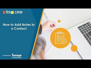 How to Add Notes to a Contact in Zoho CRM