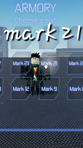 which suit go to space in iron man simulator | roblox