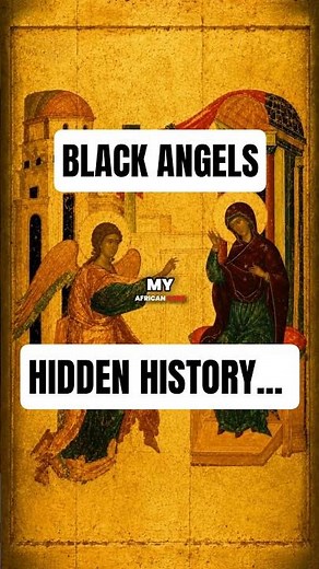 Why Did Medieval Europe Paint Black Angels?🤔