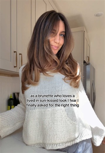 it’s so perfect #hair #hairtok #hairinspo #summer #brunette | Hair Inspo