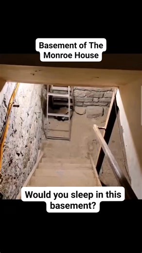Visual of the basement at The Monroe "Demon" House #paranormal #haunted #spirits #darkness #creepy | The Paranormal Couple
