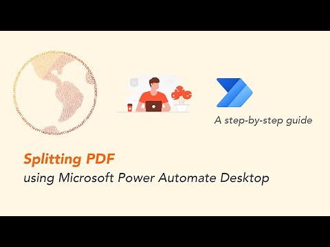 Splitting PDF using Microsoft Power Automate Desktop