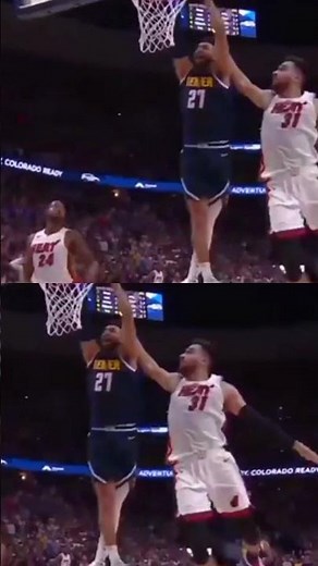 Jamal Murray's NASTY Slam & Foul! 🤯🏀 #jamalmurray #nba #dunk