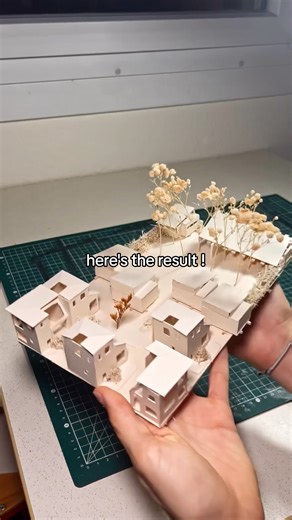 how I make model (part 2) #art #model #modeling #models #architecture #archistudent #architect