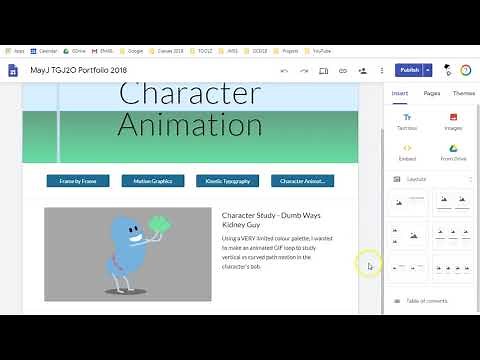 Embedding Animations in New Google Sites